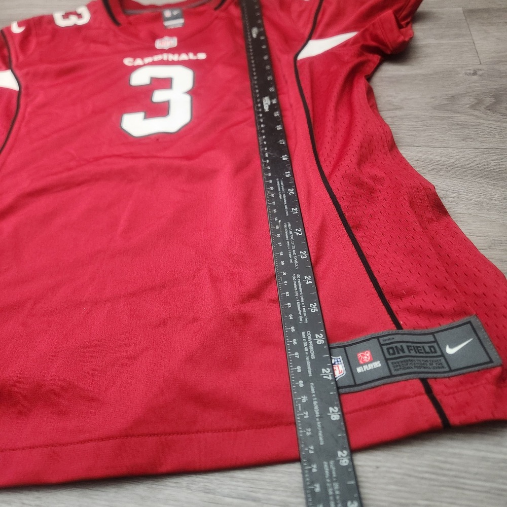 Nike Arizona Cardinals Red Carson Palmer 3 NFL Jersey‎ Size XL On Field Game Fan - Picture 6 of 16